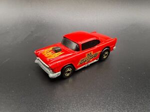 Hot Wheels Vintage 55 Chevy Red GHO The Hot Ones Hong Kong Base HK