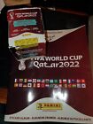 2022 PANINI FIFA QATAR WORLD CUP LOT - STICKER ALBUM & 50 UNOPENED PACKS