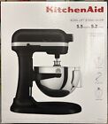 KitchenAid Matte Black 5.5qt Bowl-Lift Stand Mixer (KSM55XXXBM)  Brand New