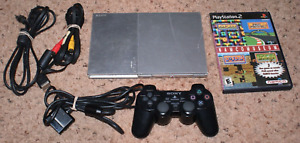New ListingSony Playstation 2 PS2 Slim Console w/ Hookups / Controller / Game Tested  #130