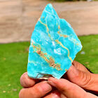 119G Gorgeous Natural larimar rough raw Crystal Mineral Specimen