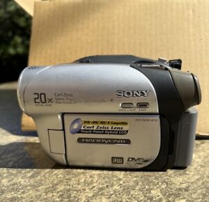 New ListingSony Handycam DCR-DVD92 DVD Camcorder 20x Optical Zoom Carl Zeiss Vario Tessar