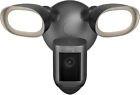 Ring - Floodlight Cam Wired Pro Outdoor Wi-Fi 1080p Surveillance Camera - Gra...