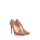 CHRISTIAN LOUBOUTIN 795$ Pigalle Follies 100mm Pumps - Patent Calf - Nude