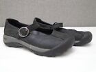 Keen Toyah Women’s US 6 Black Leather Strap Buckle Mary Jane Casual Shoes EU 36