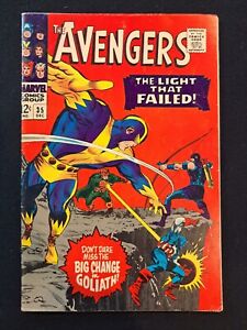 Avengers 35 Marvel Comics 1966 2nd Appearance Living Laser