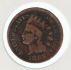 1898 Copper Indian Head Penny Antique US Coin Collection Liberty Shield Cent USA