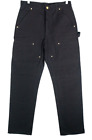 Carhartt Double Knee Black Pant B01-BLK Men’s 30x32 Original FIt Made In USA