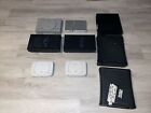 Huge Lot (9) Mixed Game Console System For Parts Only Ps1 Ps2 Xbox 360