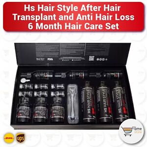 Hs Hair Style 6 Months After Hair Transplant, Anti Hair Loss Hair Care Set