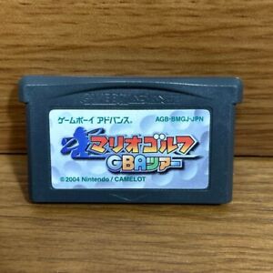 Mario Golf GBA Tour GBA Japanese Nintendo Game Boy Advance Software only