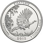 2015 P Kisatchie NP Quarter. ATB Series Uncirculated From US Mint roll.