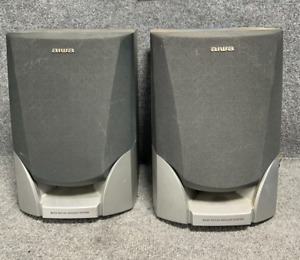 Aiwa Home Theater Speakers Pair SX-NA115, Impedance 6 Ohms In Gray Color