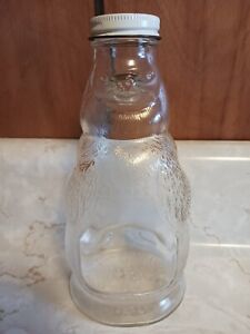 Vintage Snow Crest SEAL Syrup Bottle - Snow Crest Beverages Salem, Mass