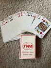 Vintage TWA COLLECTOR’S SERIES playing Cards Douglas DC-4 1946