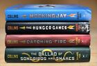THE HUNGER GAMES Complete Series - Lot of 4 (#1-4) Matched Set HARDCOVER Books