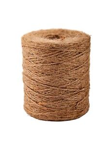 Handcrafted 986 Ft Jute Twine Natural 3 Ply & String Thin Hemp Twine for Home...