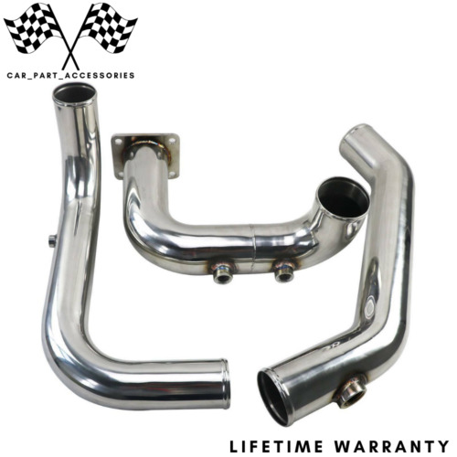 Kenworth W900/W900L Stainless Steel Upper/Lower Coolant Tubes Cat C15 C16 3406E