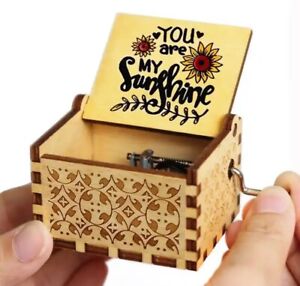 Music Box Plays You Are My Sunshine New In Box
