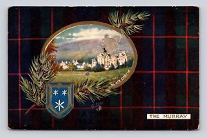 TUCK'S Postcard Scottish Clan Murray Blair Castle Tartan Guild Athol MA 1911