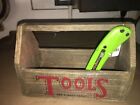 Small Natural Wood Color Wooden Craft Tool Box  New Albany Farms .