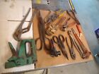 LOT OF 14 HAND TOOLS PLIERS & OTHER TOOLS