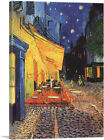 ARTCANVAS Cafe Terrace at Night 1888 Canvas Art Print by Vincent Van Gogh