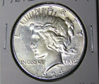 AU 1924-S Peace Silver Dollar About Uncirculated Detail San Francisco (42924)