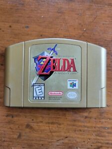 Zelda Ocarina of Time Collector's Edition (Gold Cartridge) - Nintendo 64