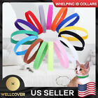 NEW 12 Colours Whelping ID Bands Pet Puppy Kitten Identification Collar Tags