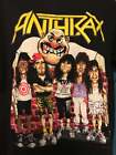 Vintage 1990s Anthrax Members Album Black T-shirt Unisex All Size