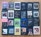 Lot of 24 Vintage 8 Track Tapes - All UNTESTED see Pics for Classic Rock titles