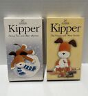 Lot of 2 Kipper VHS: The Visitor, Snowy Day, and Other Stories - TESTED!