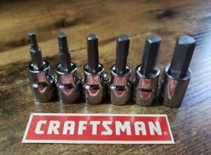 Craftsman METRIC  Hex Bit Allen Key Socket Set 3/8