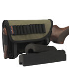 TOURBON Rifle Buttstock Ammo Pouch w/Cheek Piece Rest Pad for Height Adjust US