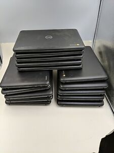 Lot of 15 Touchscreen Dell Chromebook 11 3180 1.6ghz 4gb Ram 16Gb EMMC +Chargers