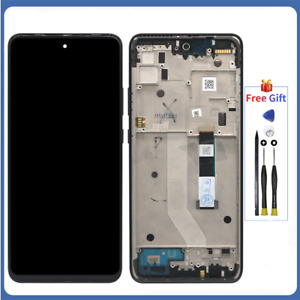 For Motorola Moto G 5G XT2113-3 LCD Touch Screen Digitizer Frame Replacement