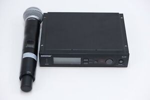 Shure SM58 Wireless H4 UR2 Microphone w/ J3 SLX4L Receiver