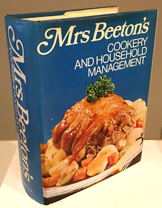 Mrs. Beeton's Cookery and Household Management Hardcover W DUST JACKET 1977