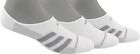 Adidas Men's White 3-Pair Pack No-Show Superlite Socks Size 6-12