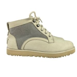 Ugg Bethany Water Resistant Chukka Winter Boot Light Gray Womens Size 9.5