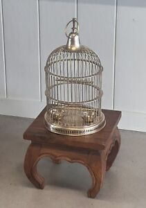 New ListingGorgeous Large Solid Brass VintageBird Cage 18