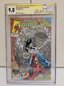 amazing spider-man 328 cgc 9.8 Signed By Stan Lee