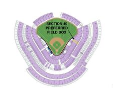 2 Tickets •  6/2/22 •  New York Mets at Los Angeles Dodgers • FIELD LEVEL