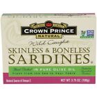 Crown Prince Wild Caught Skinless & Boneless Sardines in Pure Olive Oil