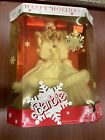 NRFB 1989 Mattel Happy Holidays Barbie Doll New in Box w/Christmas Ornament