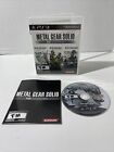 Metal Gear Solid HD Collection -  Sony PlayStation 3 PS3 Complete CIB USED