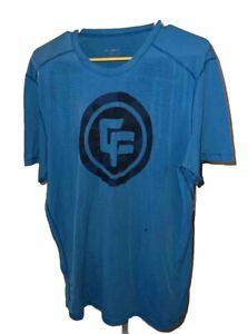 CF Motto Crossfit Large T-Shirt Multicolor Short Sleeve