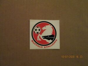 MISL Buffalo Stallions Vintage Defunct 3 Inch Team Logo Soccer Sticker