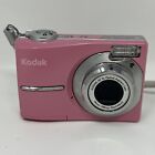 Kodak EasyShare C613 5.0 MP Digital Camera Pink 3X Optical Zoom Tested Works
